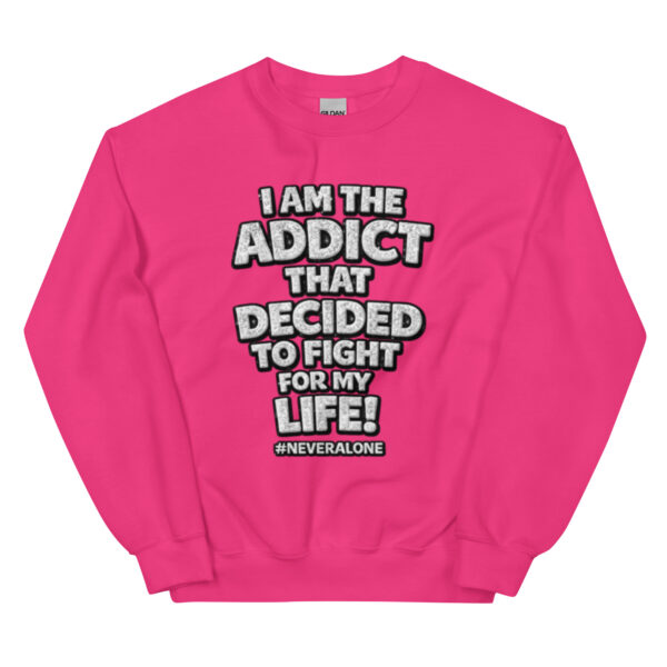 i am The addict  Sweatshirt