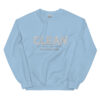 unisex-crew-neck-sweatshirt-light-blue-front-69ea555296dc1.jpg Clean and stil 98% Sweatshirt