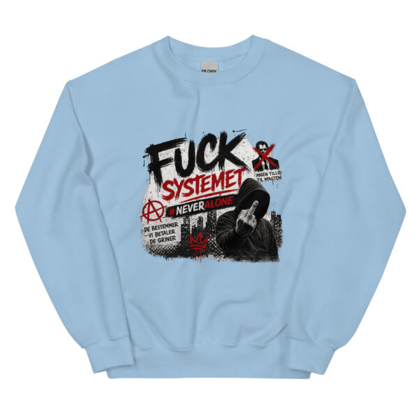 Fuck systemet Sweatshirt