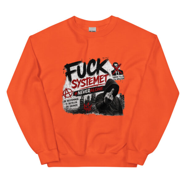 Fuck systemet Sweatshirt
