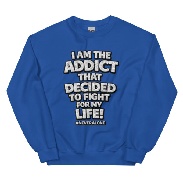 i am The addict  Sweatshirt
