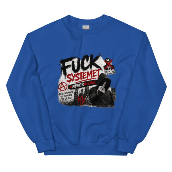 Fuck systemet Sweatshirt