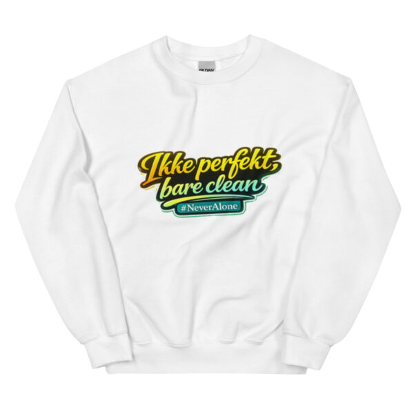 Ikke perfekt, bare clean Sweatshirt