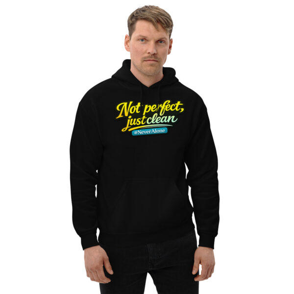 Not perfect, just clean Hoodie