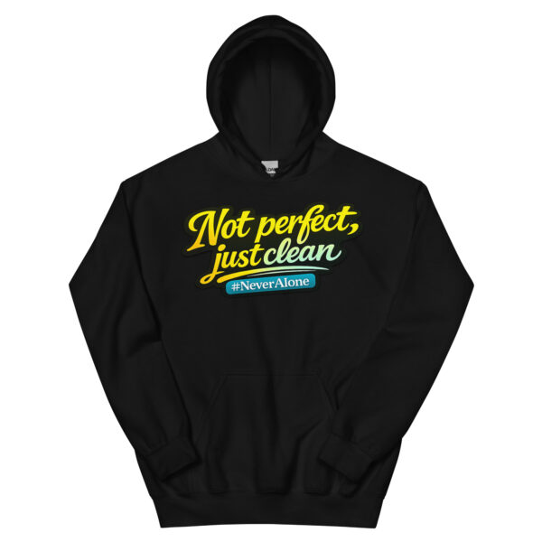 Not perfect, just clean Hoodie