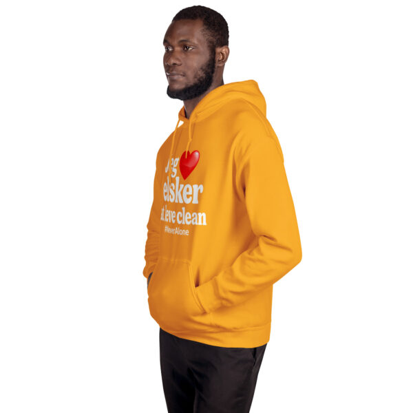 Jeg elsker Clean Hoodie