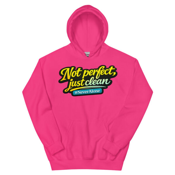 Not perfect, just clean Hoodie