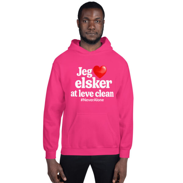 Jeg elsker Clean Hoodie
