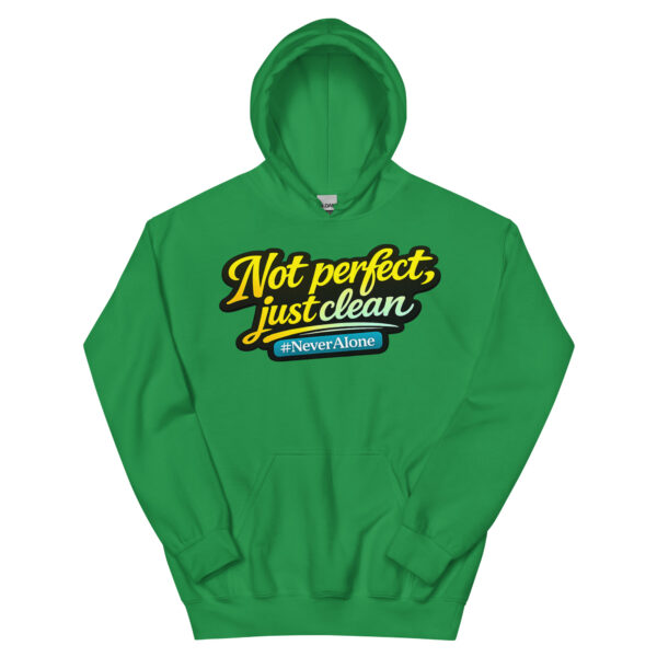 Not perfect, just clean Hoodie