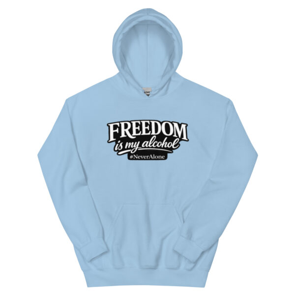 unisex-heavy-blend-hoodie-light-blue-front-69e1094914a73.jpg Freedom is my alcohol 1 Unisex Hoodie