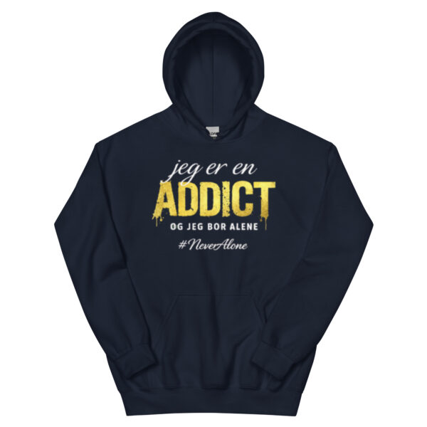 jeg er en Addict Hoodie