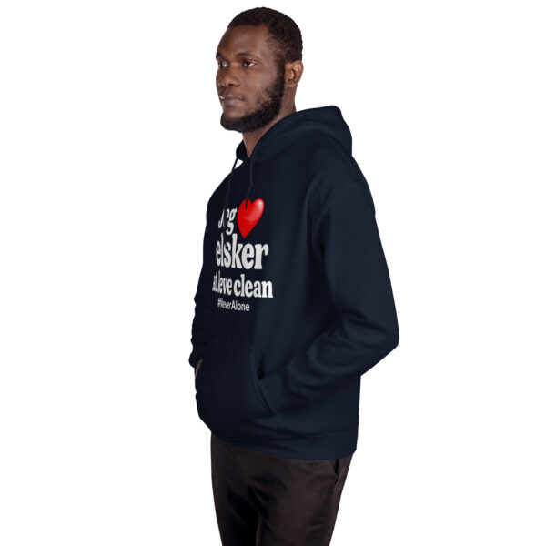 Jeg elsker Clean Hoodie