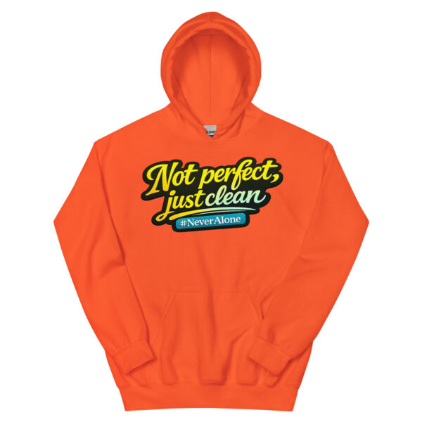 Not perfect, just clean Hoodie