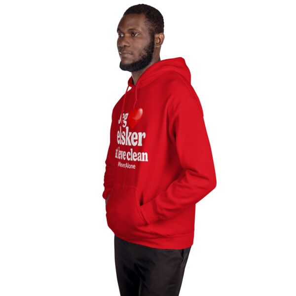 Jeg elsker Clean Hoodie