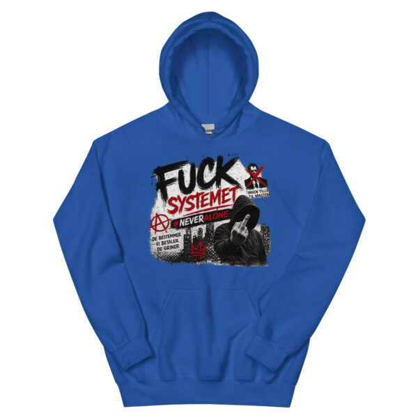 Fuck systemet Hoodie