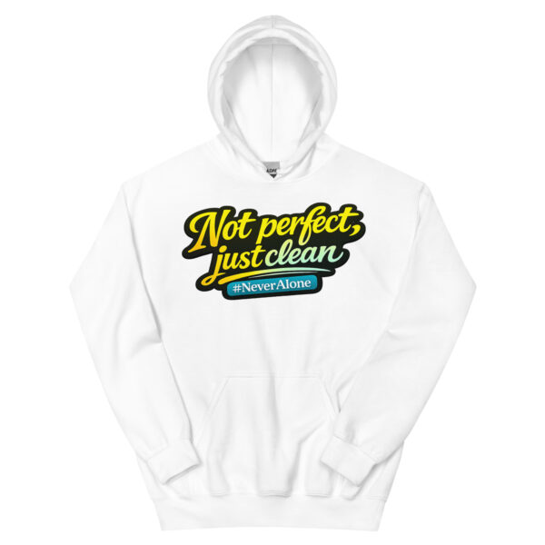 Not perfect, just clean Hoodie