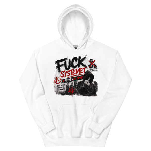 Fuck systemet Hoodie