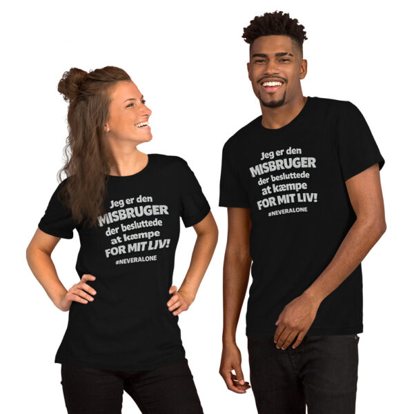 jeg er den misbruger t-shirt