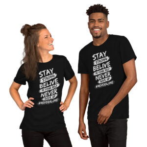 unisex-staple-t-shirt-black-front-69f0ee897bf69.jpg STAY STRONG t-shirt