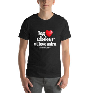 Jeg elsker Ædru t-shirt