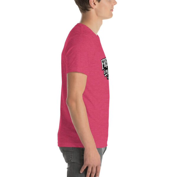 unisex-staple-t-shirt-heather-raspberry-right-69e12cb795bec.jpg Freedom is my alcohol 1 t-shirt