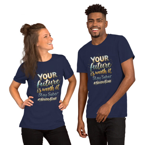 unisex-staple-t-shirt-navy-front-69ea63f5c550f.jpg your future t-shirt