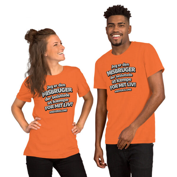 jeg er den misbruger t-shirt