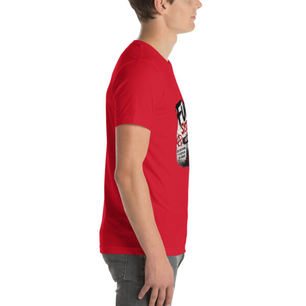 unisex-staple-t-shirt-red-right-69f07a9a6217c.jpg Fuck systemet t-shirt