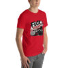 unisex-staple-t-shirt-red-right-front-69f07a9a68ea4.jpg Fuck systemet t-shirt