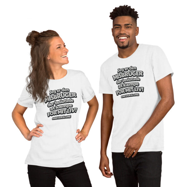 jeg er den misbruger t-shirt