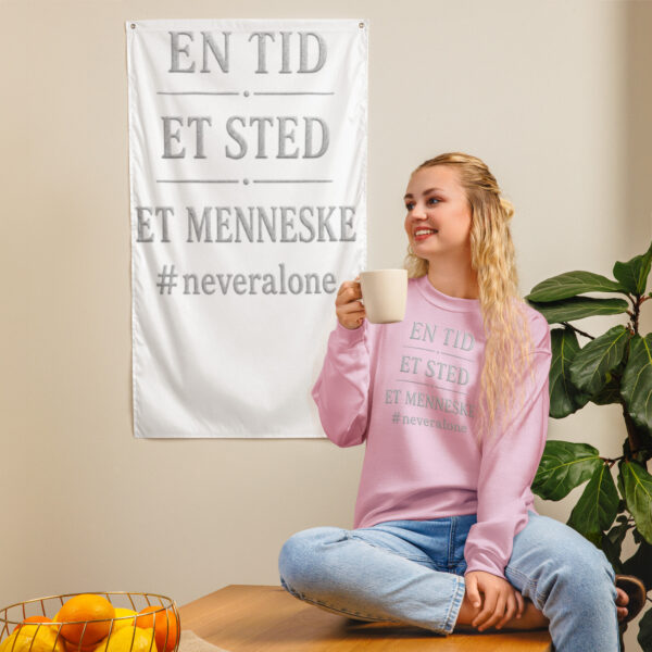 en tid et sted et menneske Sweatshirt