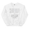 unisex-crew-neck-sweatshirt-white-front-6a09c09502c43.jpg SERENITY Sweatshirt