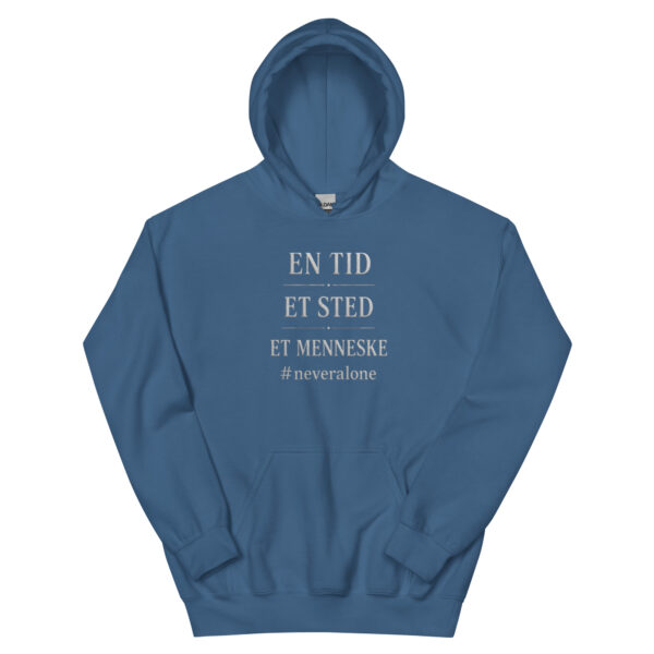 en tid et sted et menneske Hoodie