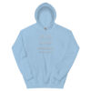 en tid et sted et menneske Hoodie