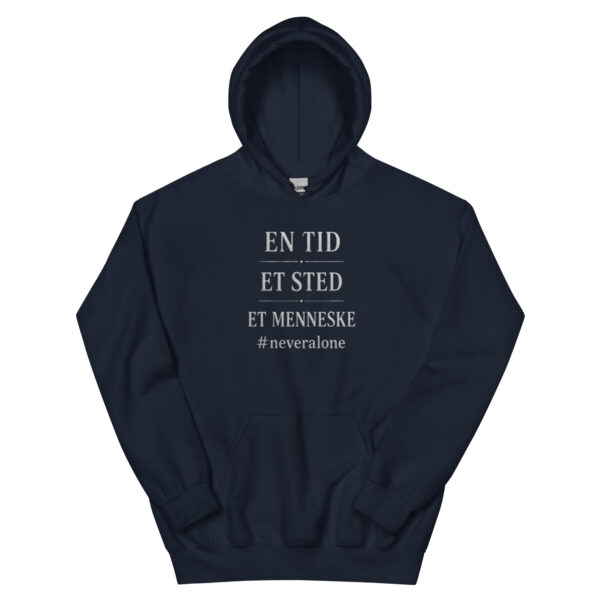 en tid et sted et menneske Hoodie