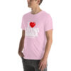 I LOVE LIVING SOBER t-shirt