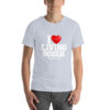 I LOVE LIVING SOBER t-shirt