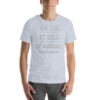 en tid et sted et menneske t-shirt