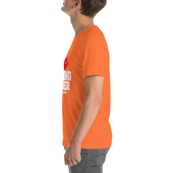 I LOVE LIVING SOBER t-shirt
