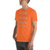 en tid et sted et menneske t-shirt