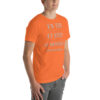 en tid et sted et menneske t-shirt