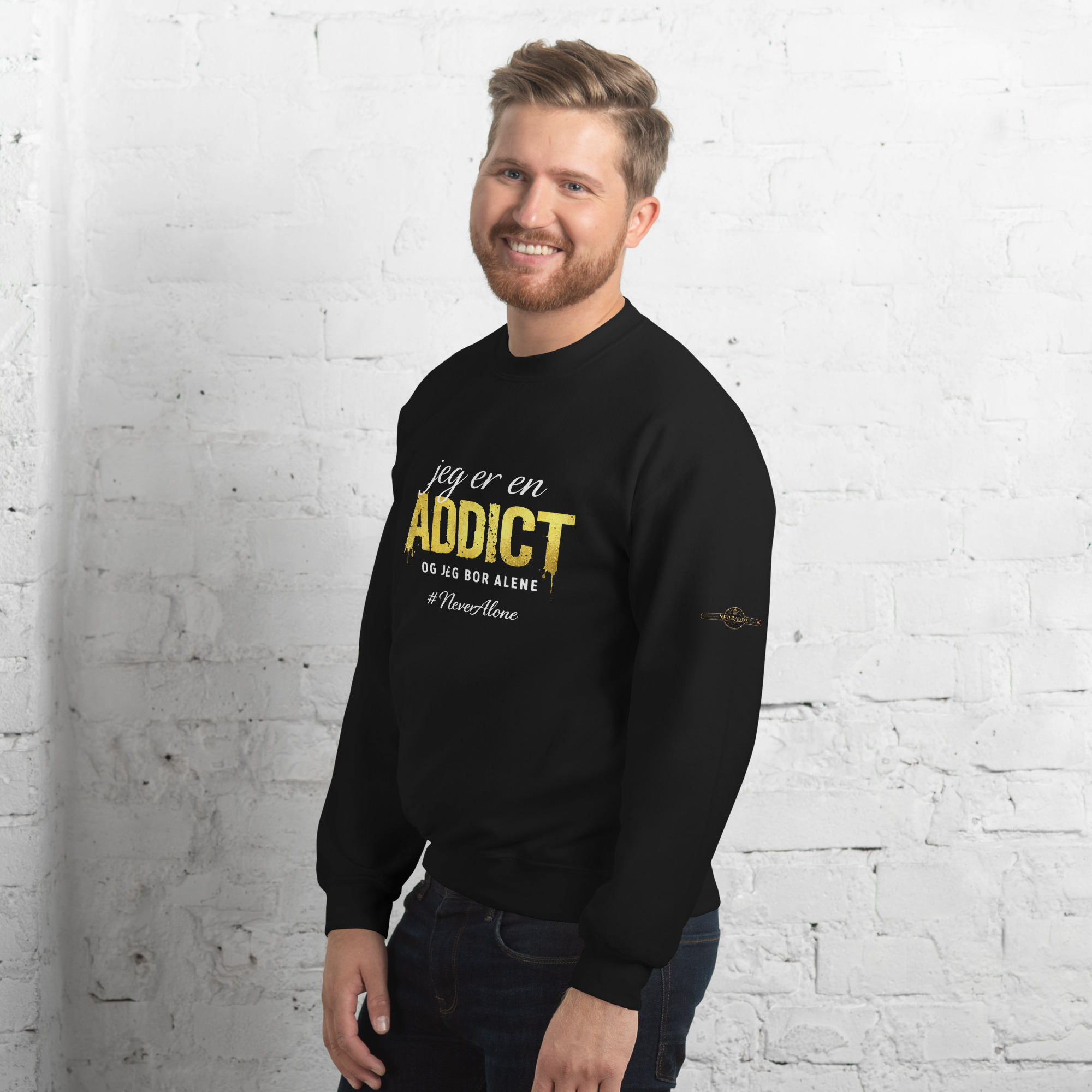 jeg er en Addict Sweatshirt