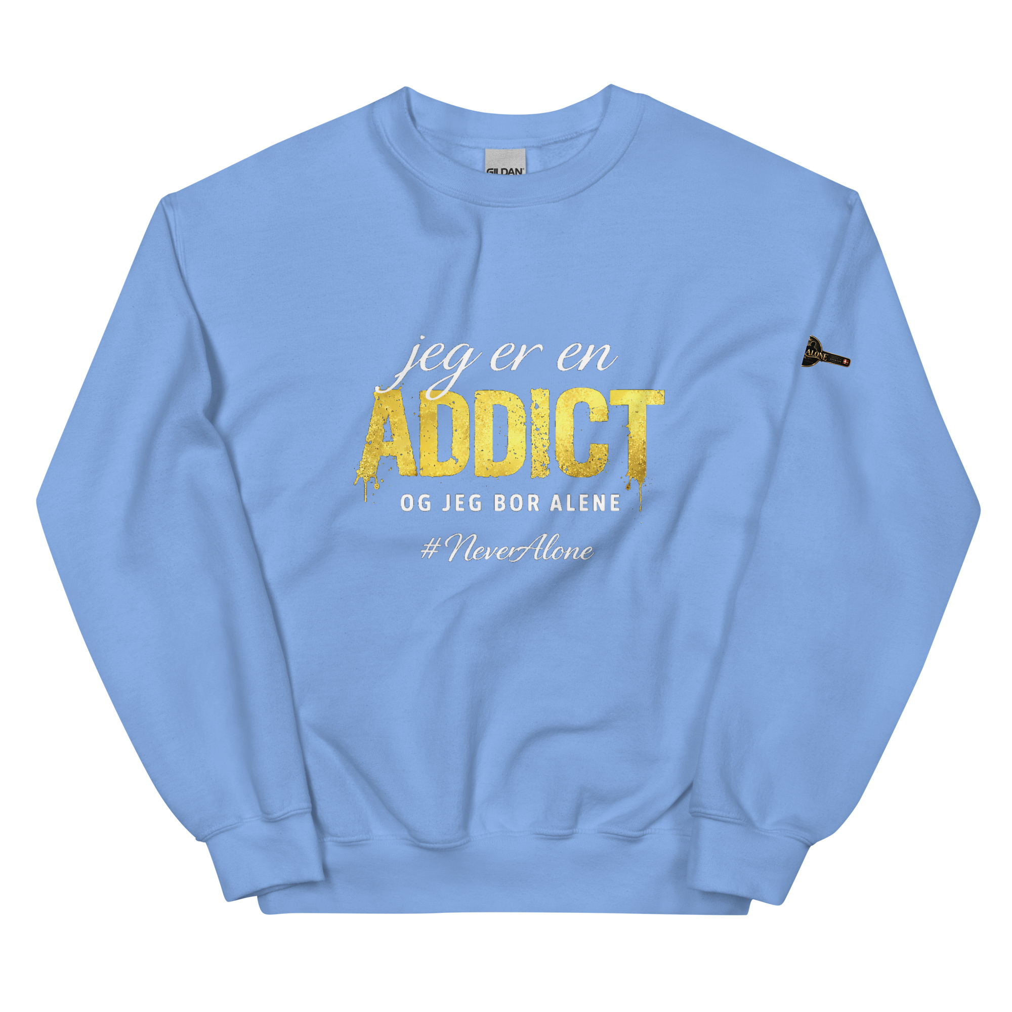 jeg er en Addict Sweatshirt - Billede 12