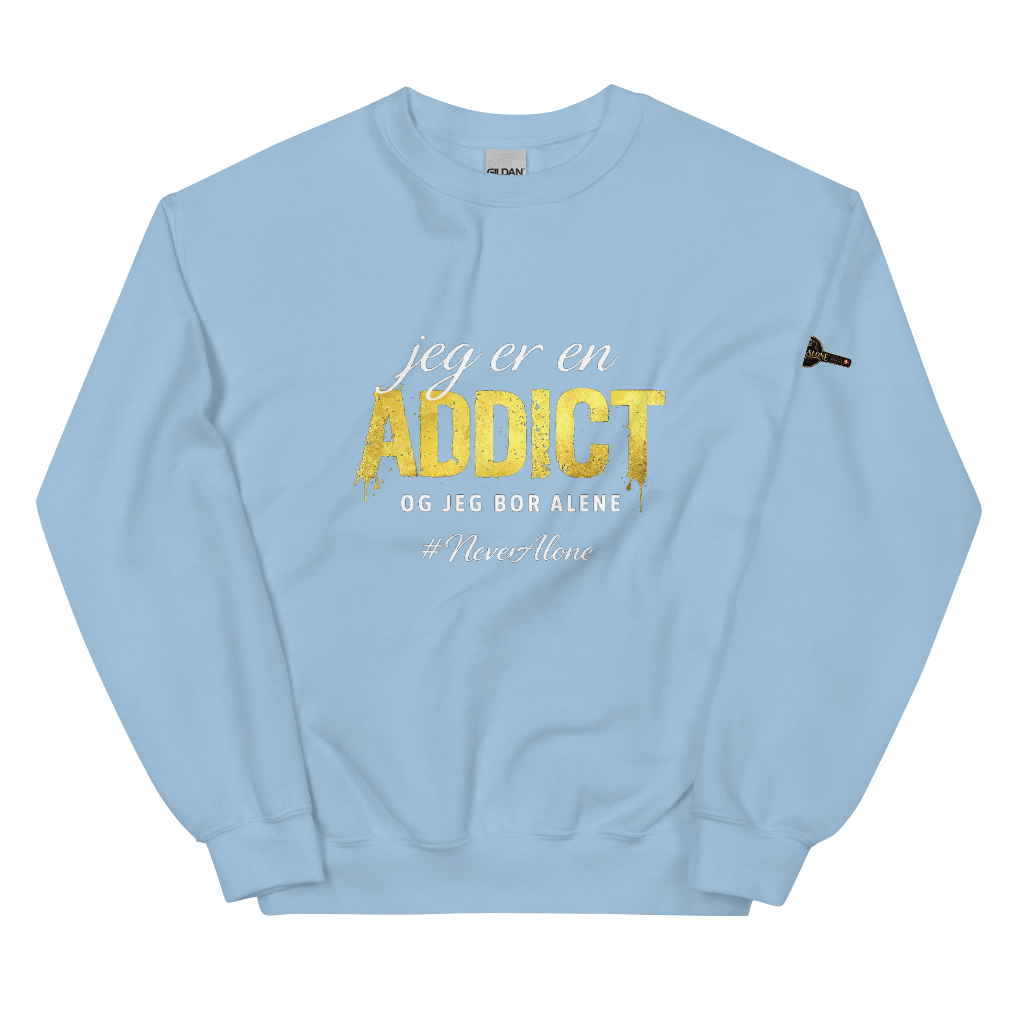 jeg er en Addict Sweatshirt - Billede 14