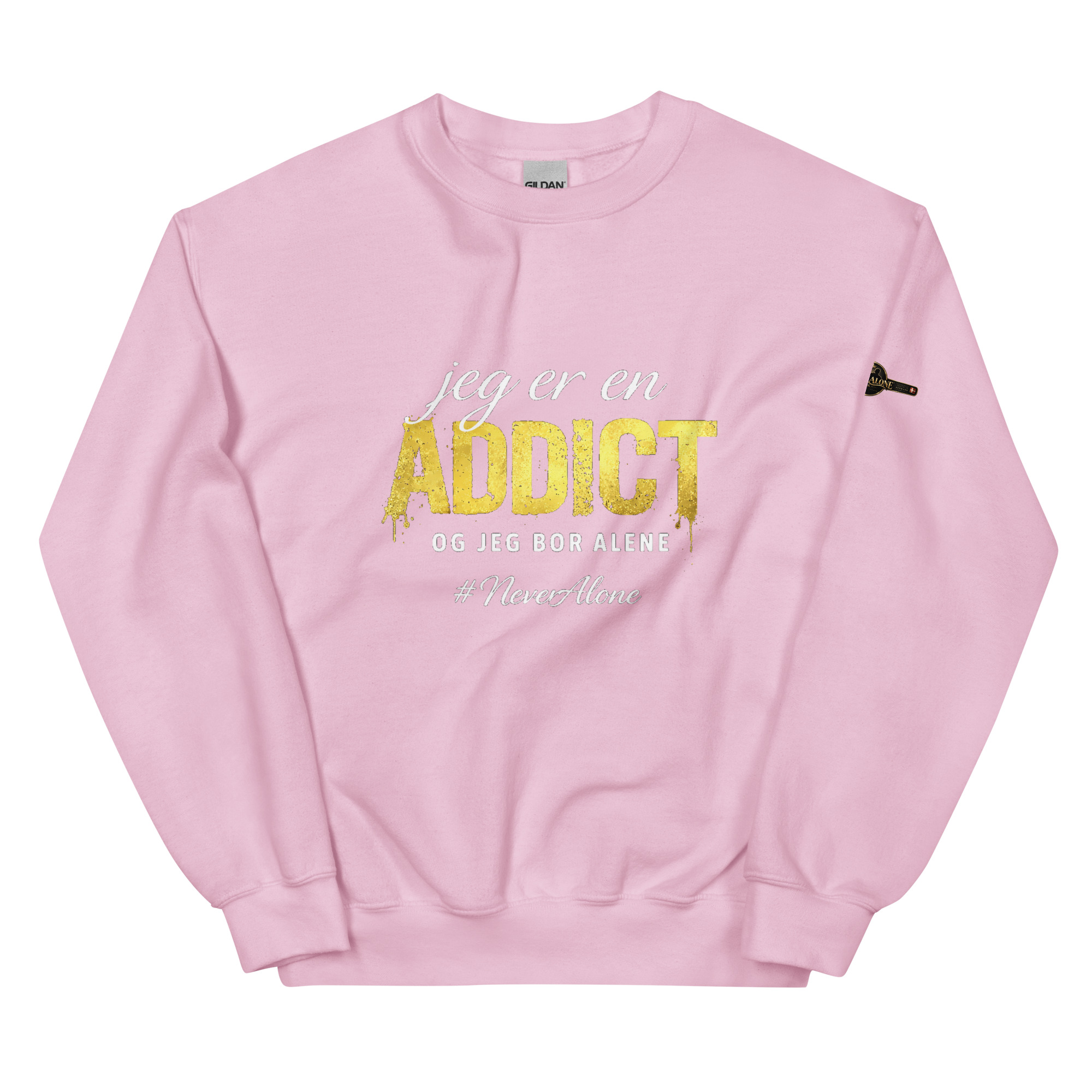 jeg er en Addict Sweatshirt - Billede 18