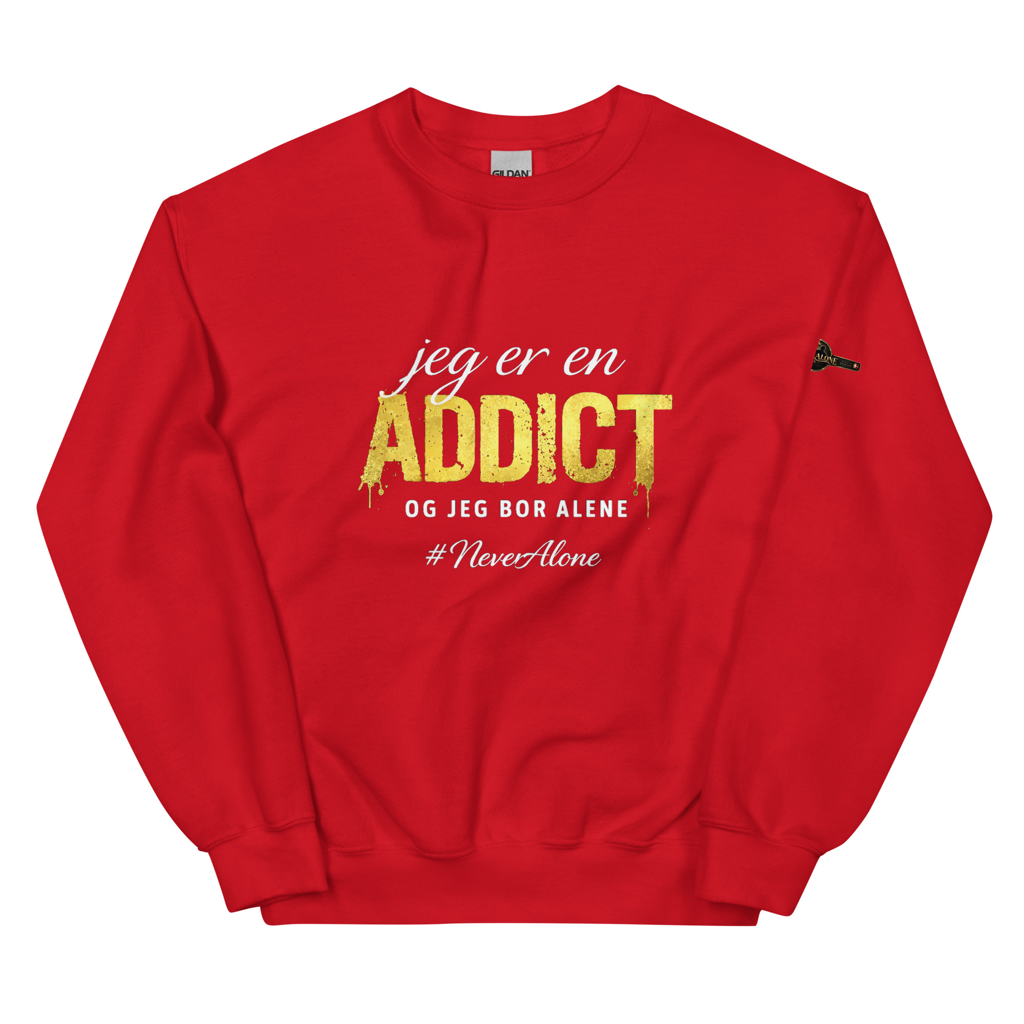 jeg er en Addict Sweatshirt - Billede 6