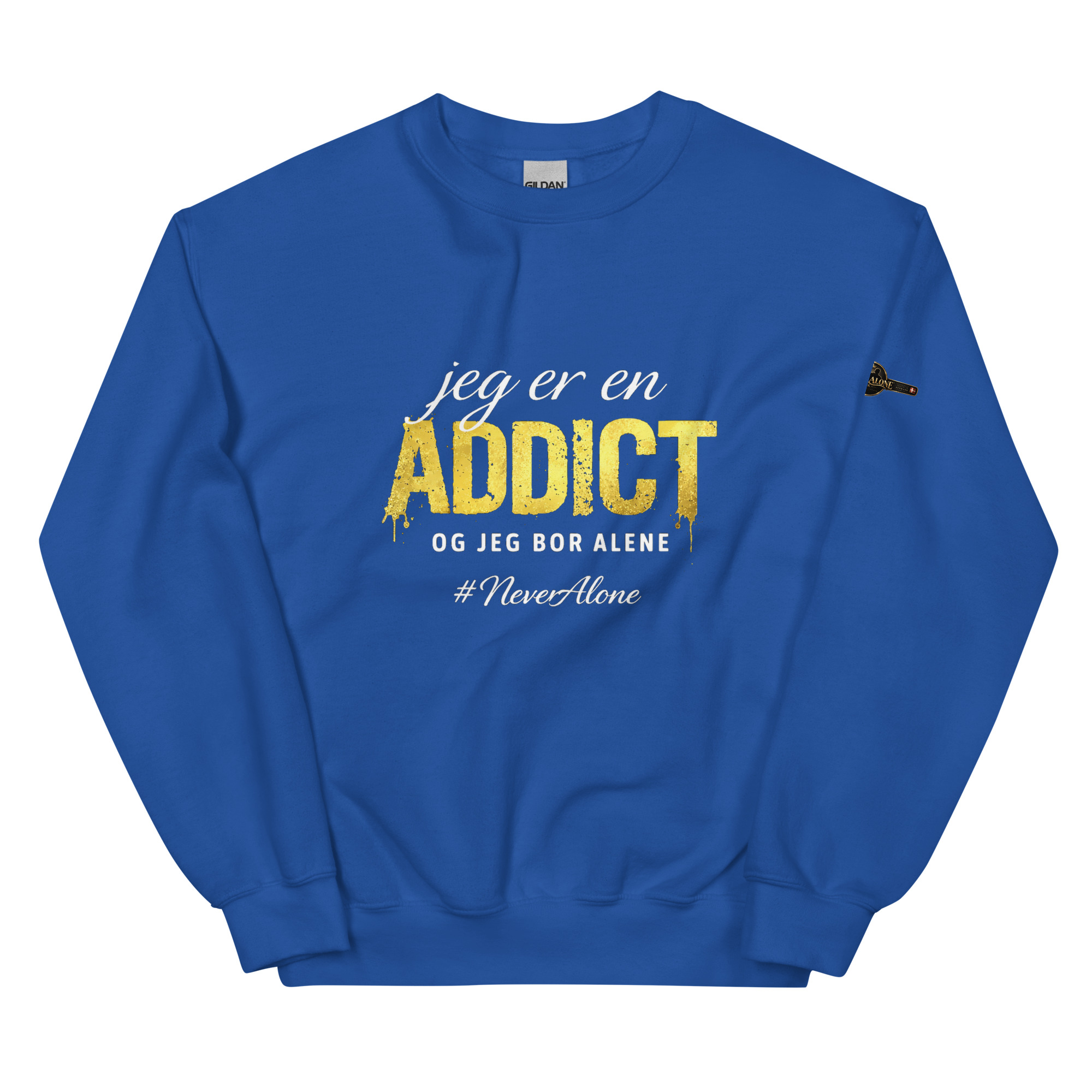 jeg er en Addict Sweatshirt - Billede 8