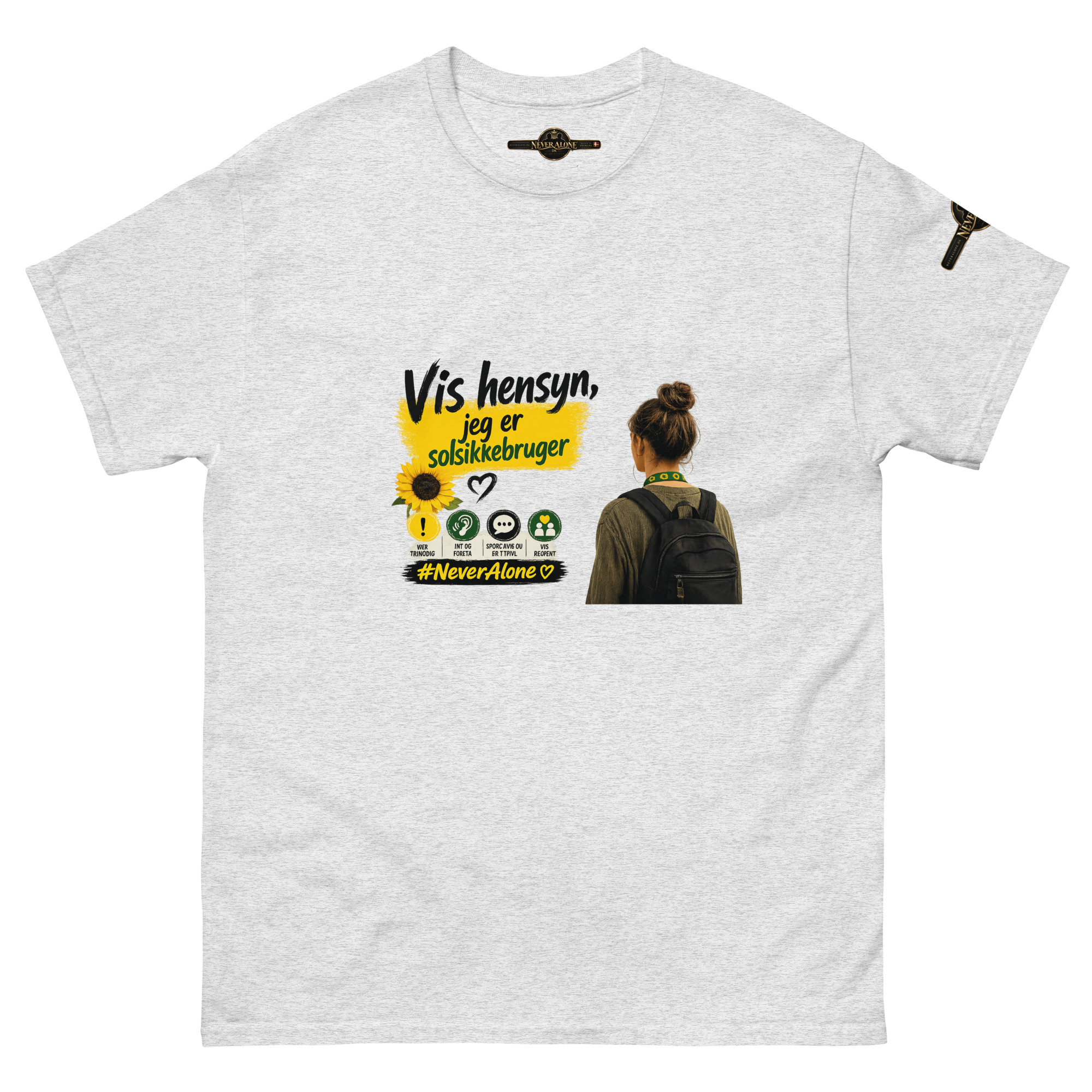 solsikkebruger t-shirt - Billede 22