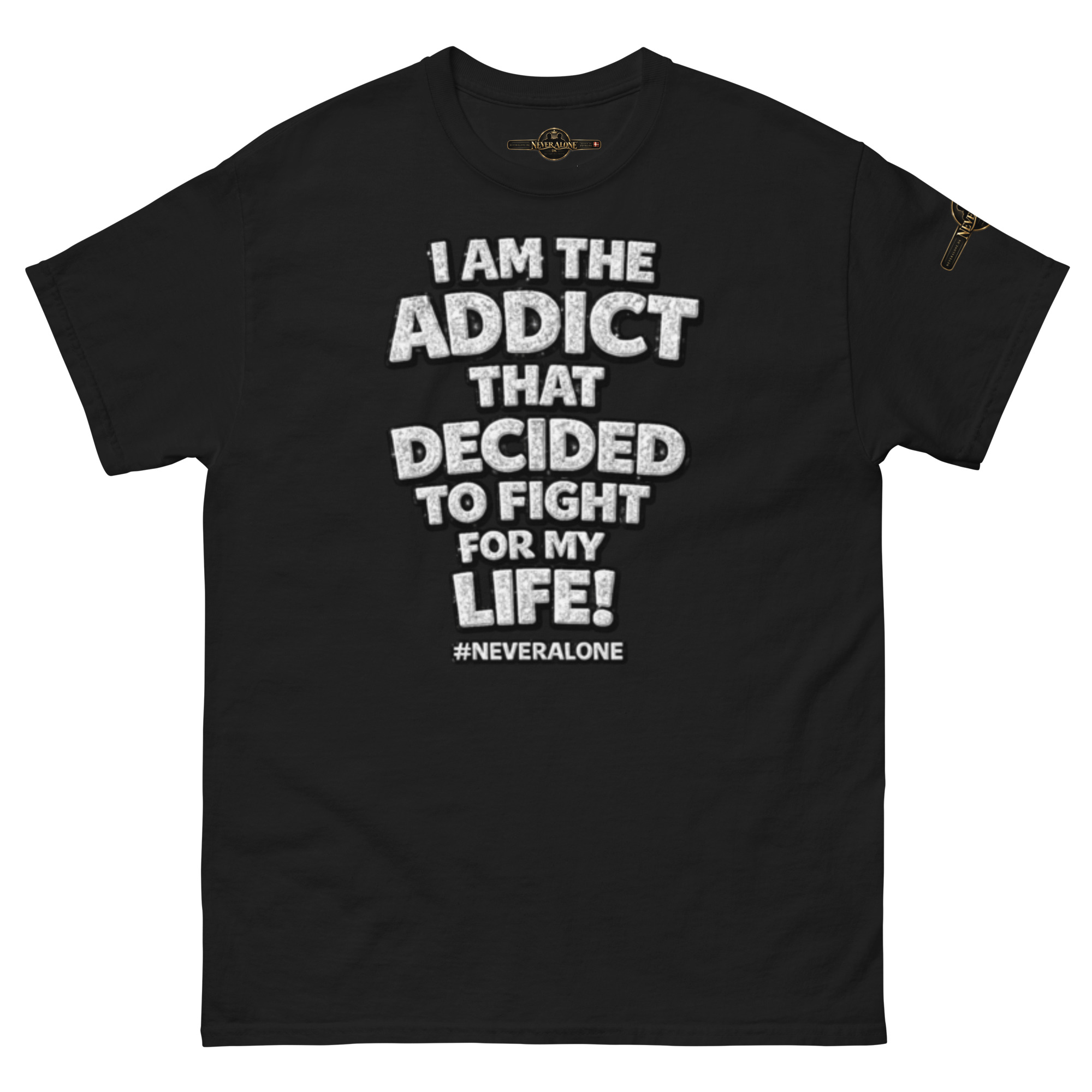 i am The addict T-shirt - Billede 4
