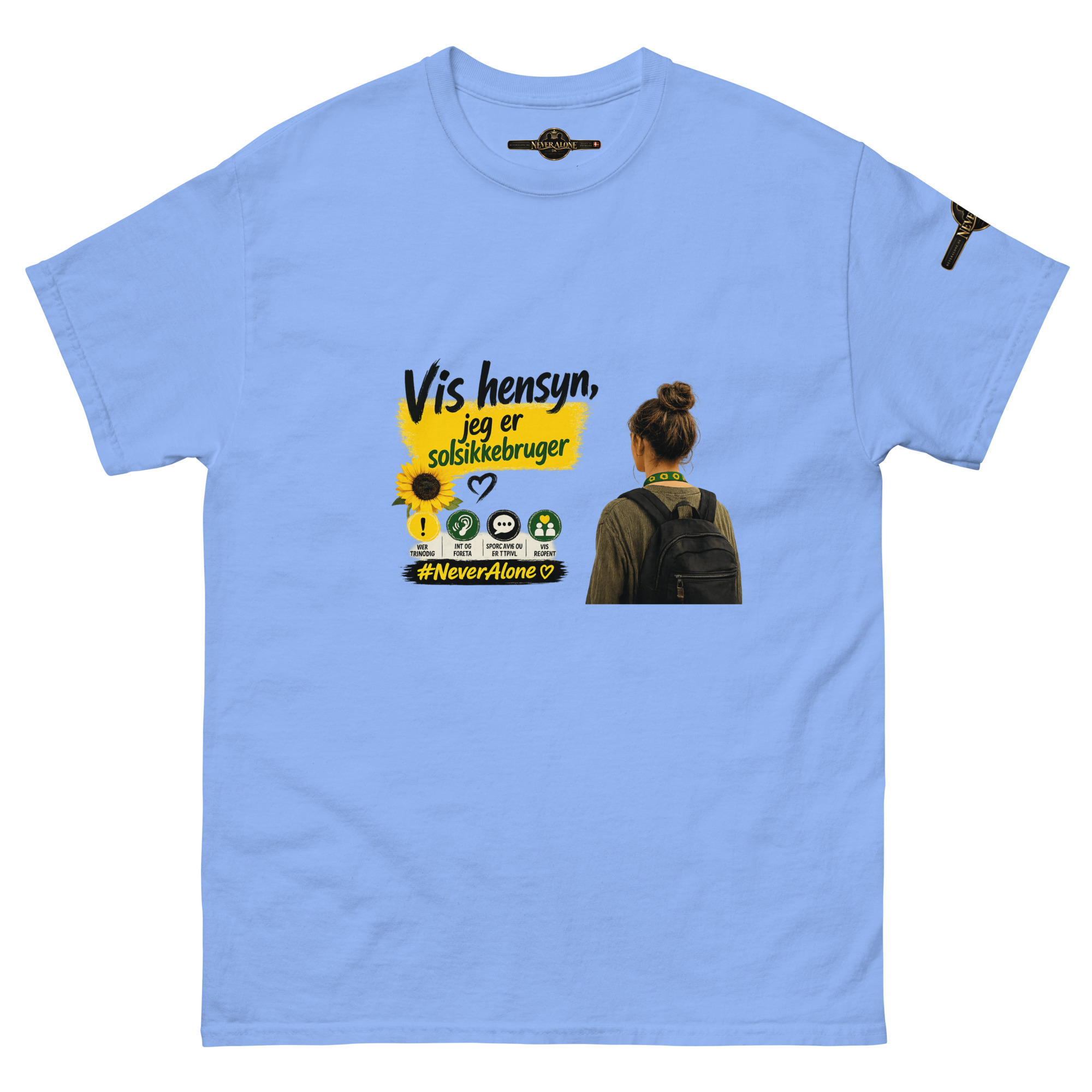 solsikkebruger t-shirt - Billede 16